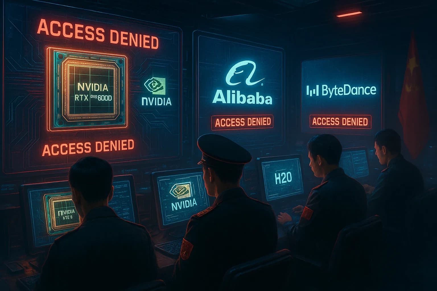China Bans Nvidia AI Chips in Escalating Tech Rivalry