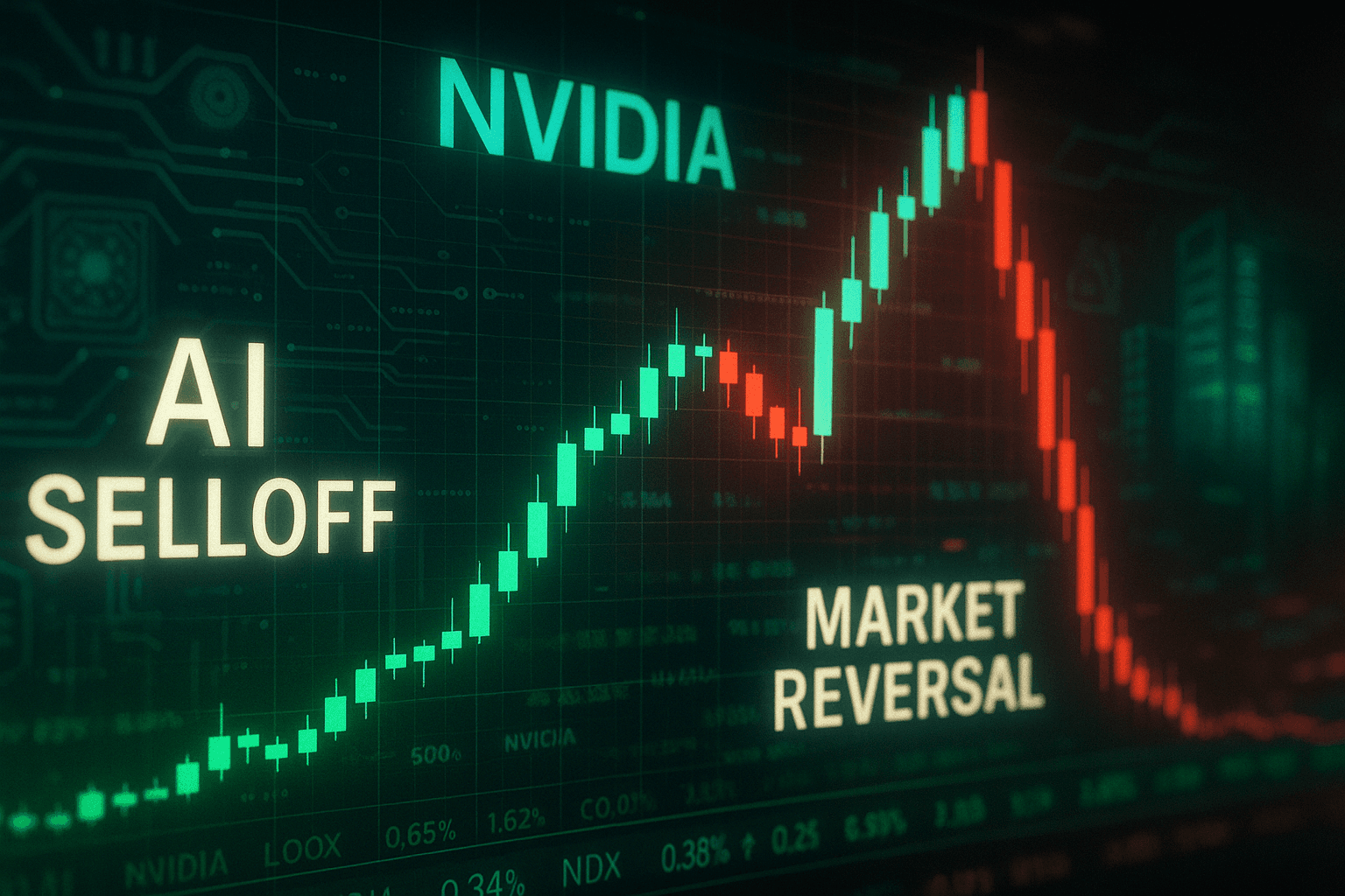 Nvidia’s huge earnings beat sparked a stunning market reversal as AI bubble fears, capex risks, and rate worries crushed tech stocks.