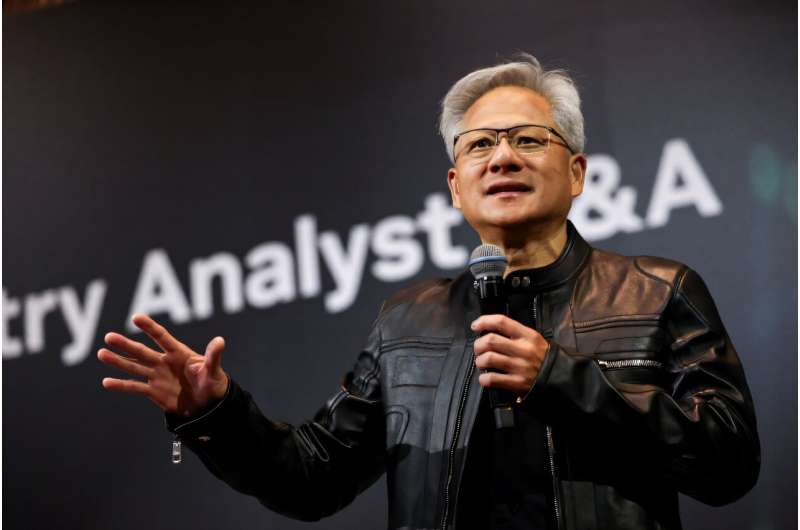 Shipping Nvidia's H20 chips to China was "great" for Beijing and Washington and not a security threat, the tech giant's chief Jensen Huang says.