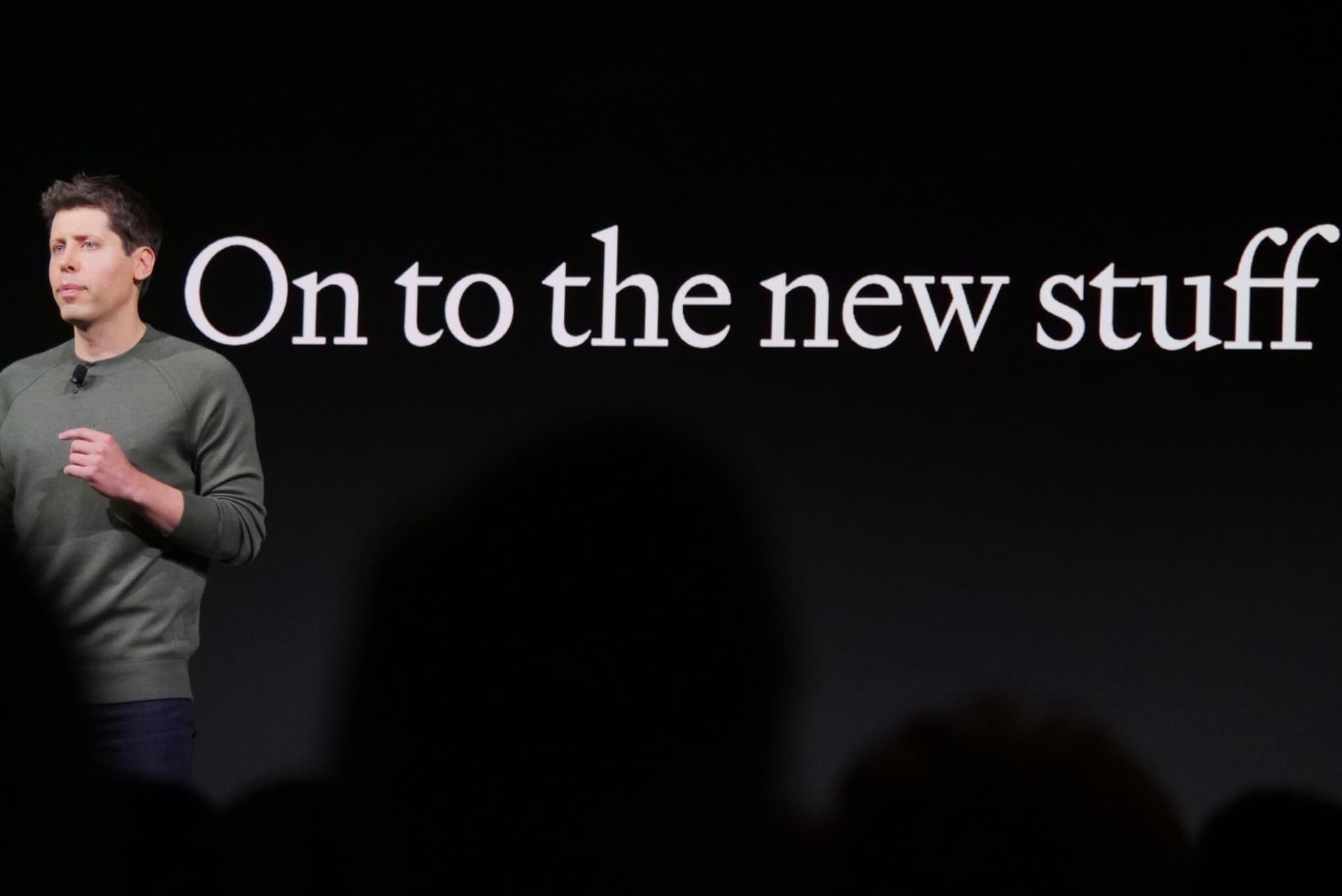 Sam Altman and OpenAI announced a new deal with Microsoft, setting revised terms for future AI development. (GeekWire File Photo / Todd Bishop)