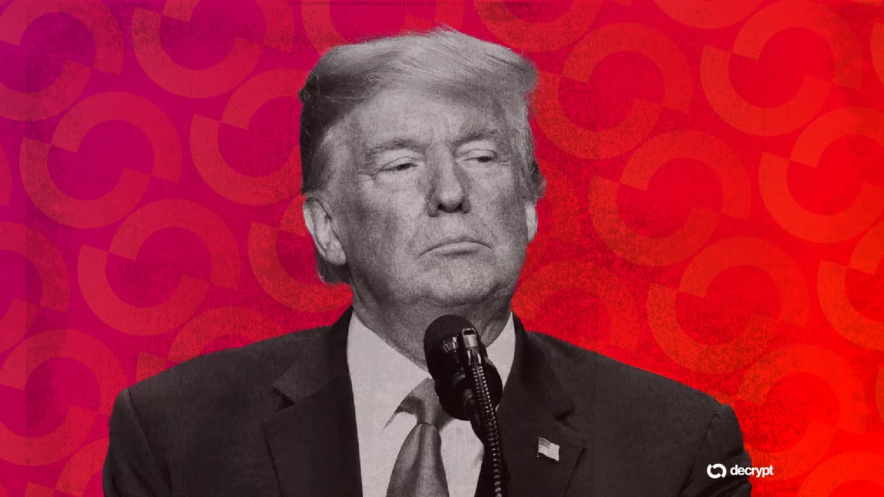 President Donald Trump. Image: Shutterstock/Decrypt