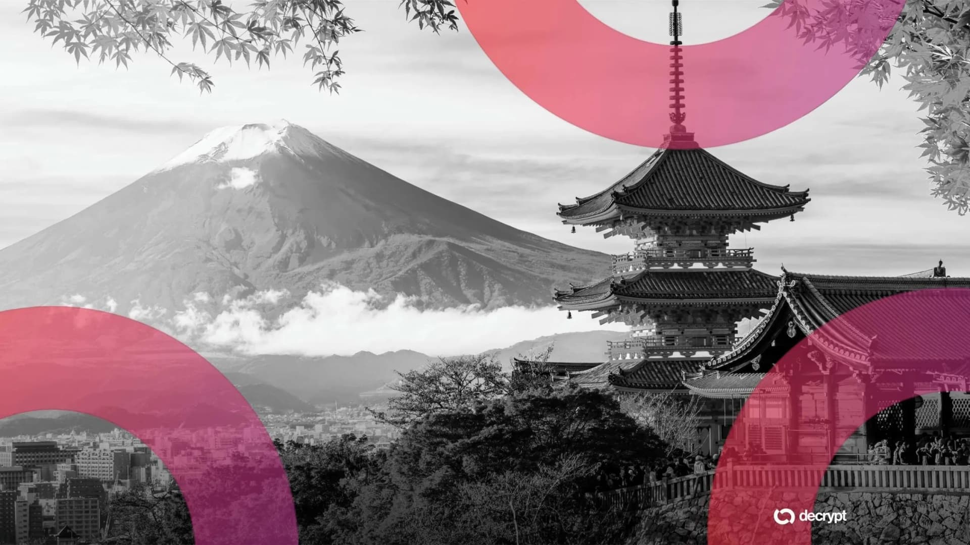 Japan's Mount Fuji in the Background. Image: Decrypt/Shutterstock