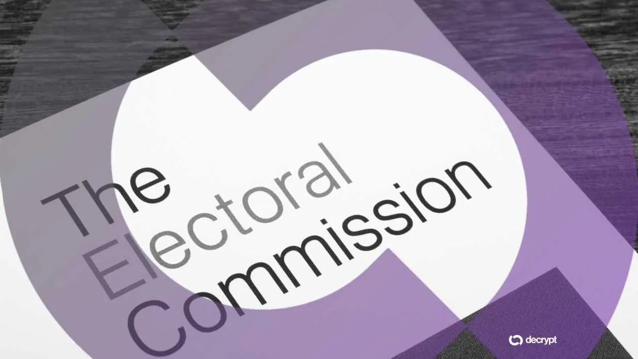 The UK Electoral Commission. Image: Shutterstock/Decrypt