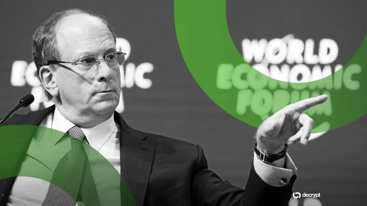 BlackRock CEO Larry Fink. Photo: Flickr/Moritz Hager