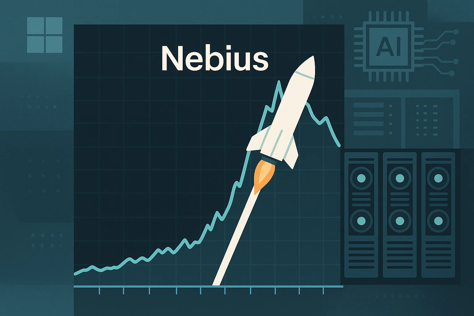 Nebius stock cools after a 900% run-up as investors weigh the Microsoft mega-deal against soaring valuation and losses.