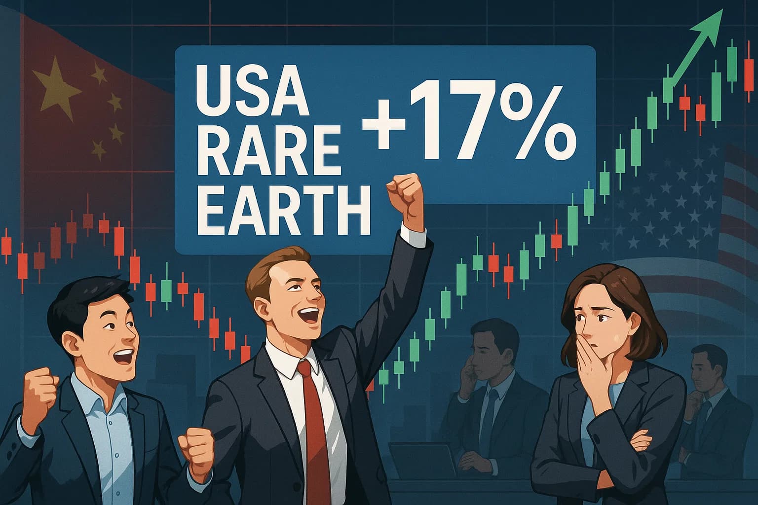 USA Rare Earth stock surges on geopolitical optimism, but easing US-China tensions may curb gains.