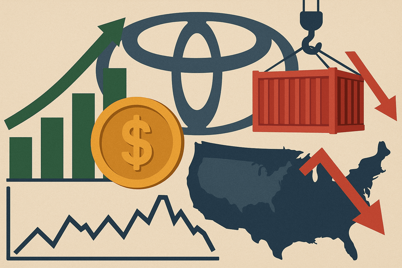 丰田上调利润目标,尽管美国进口关税侵蚀利润