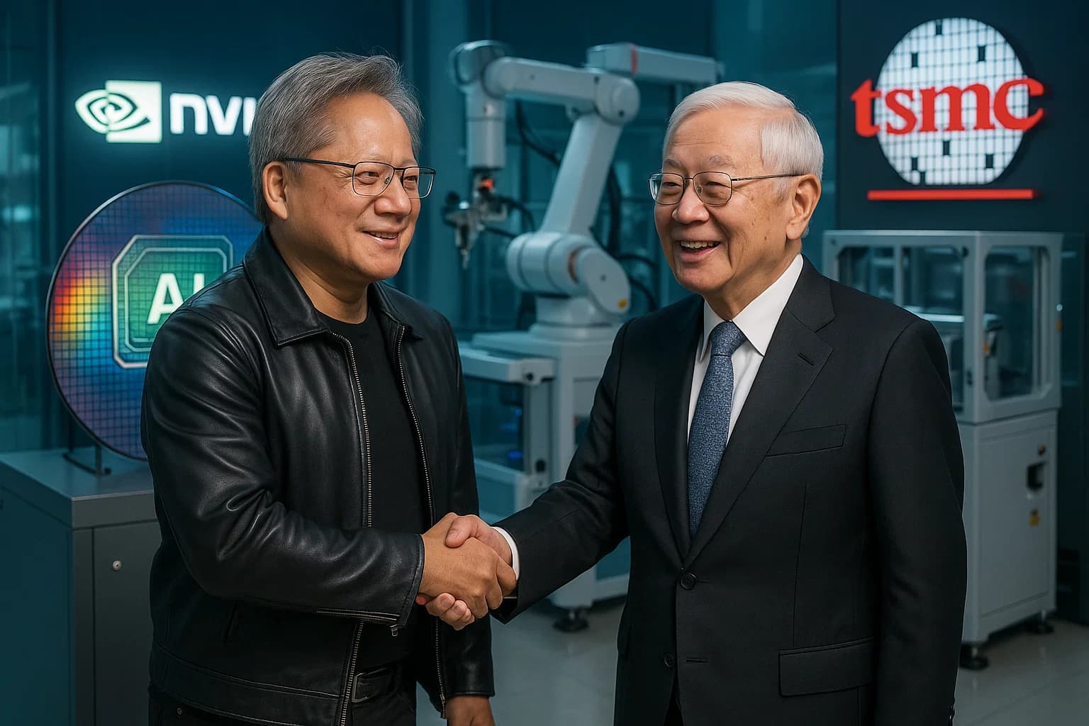 Nvidia CEO Jensen Huang seeks more chip supply from TSMC as AI demand surges